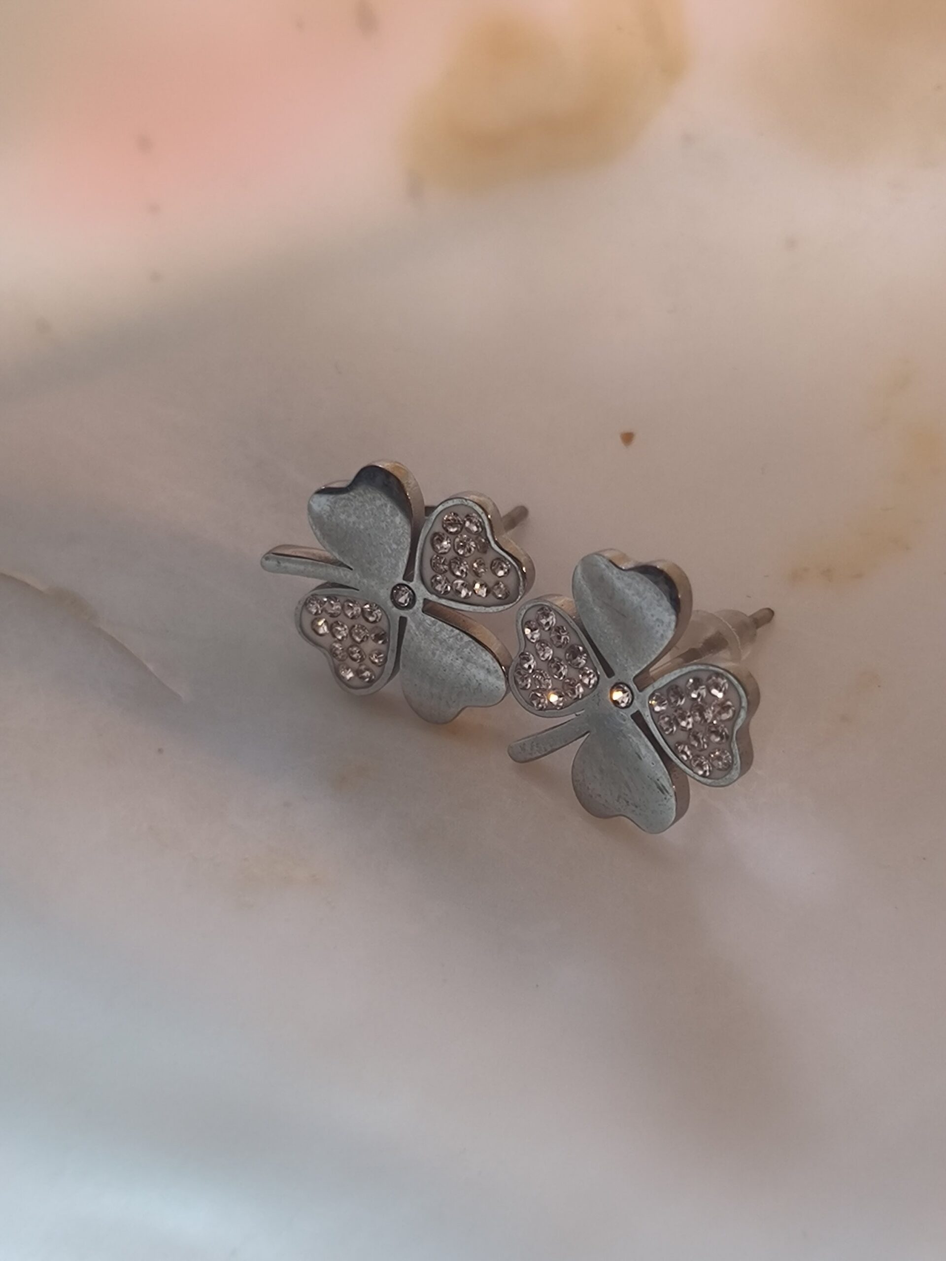 Boucle d'oreille "Trèfle"