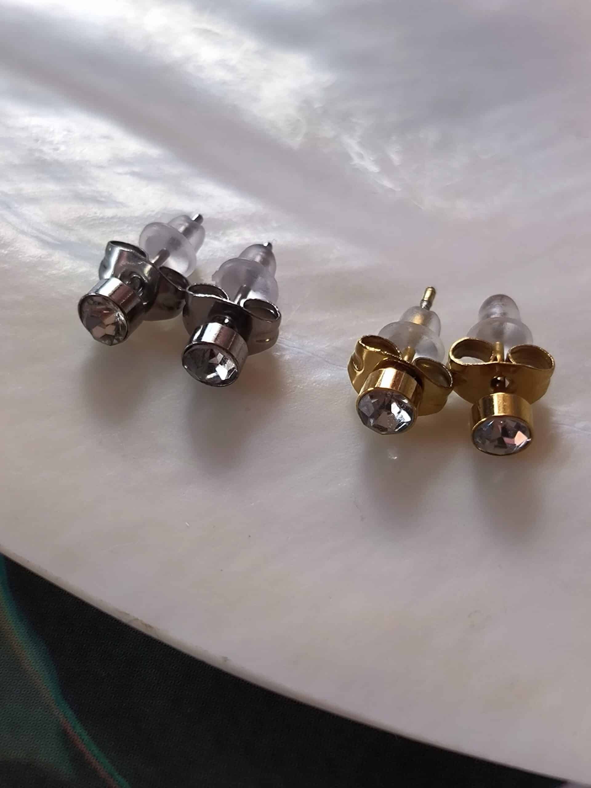 Boucle d'oreille diams