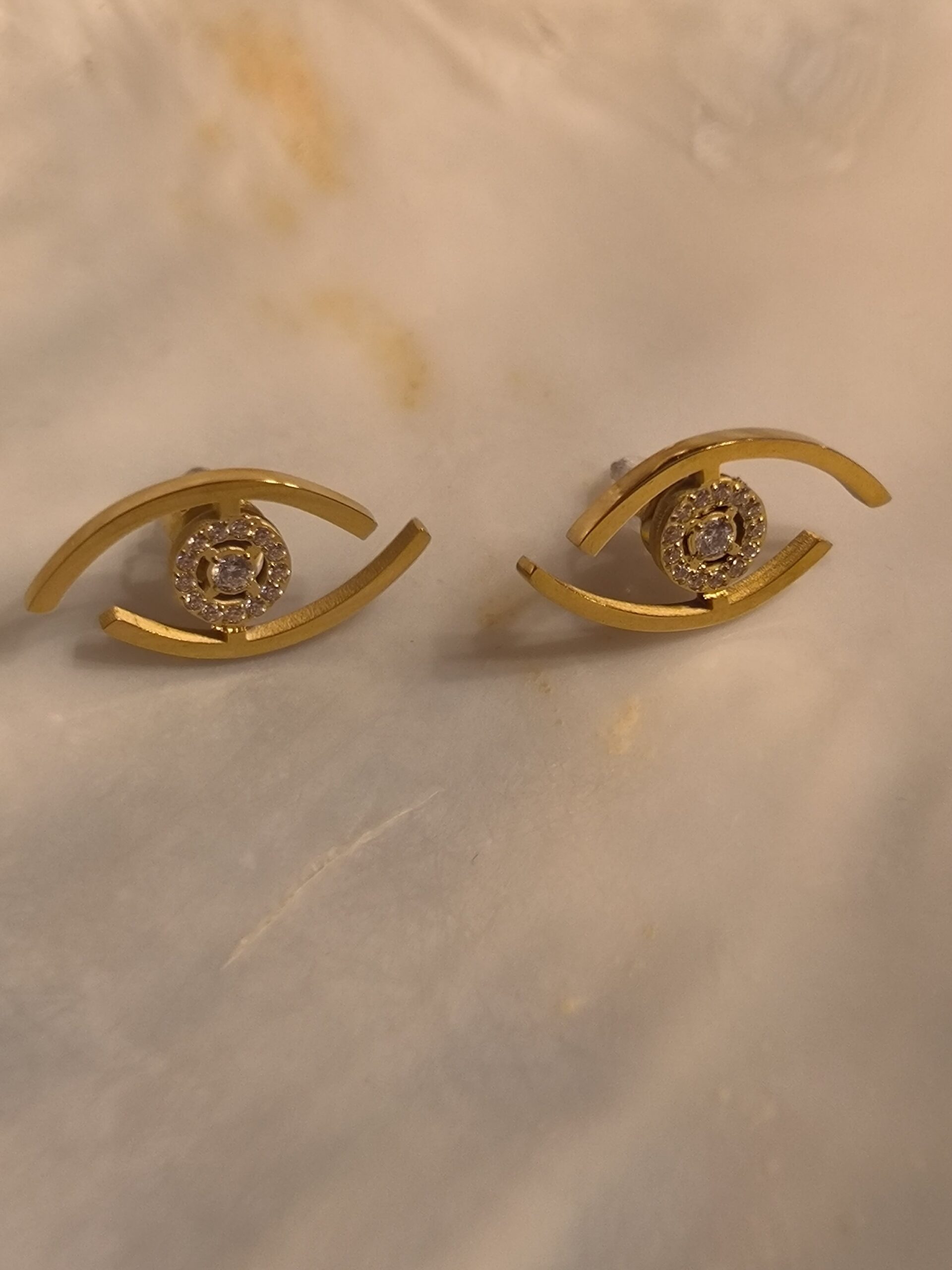 Boucle d'oreille oeil