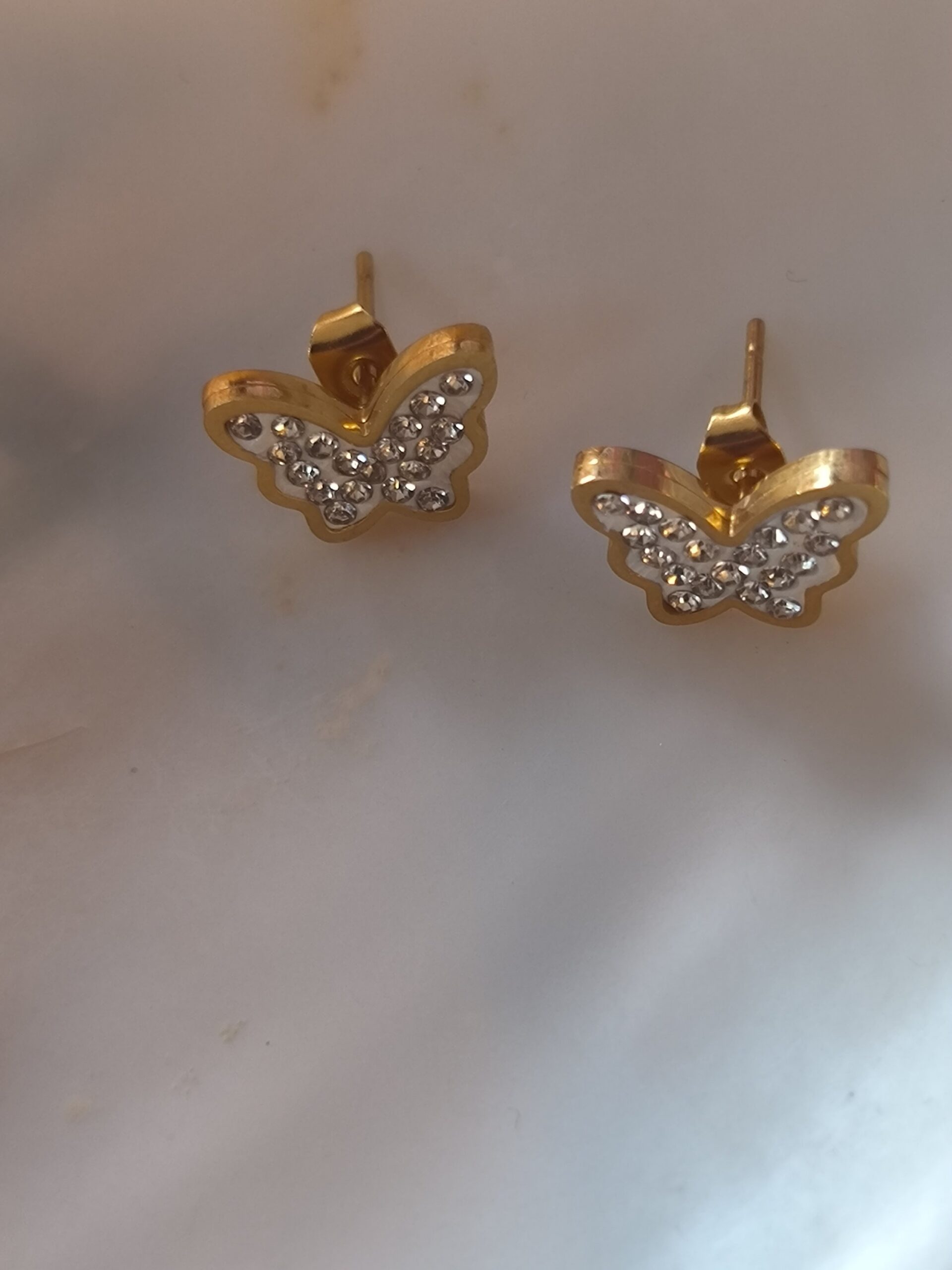 Boucle d'oreille papillon