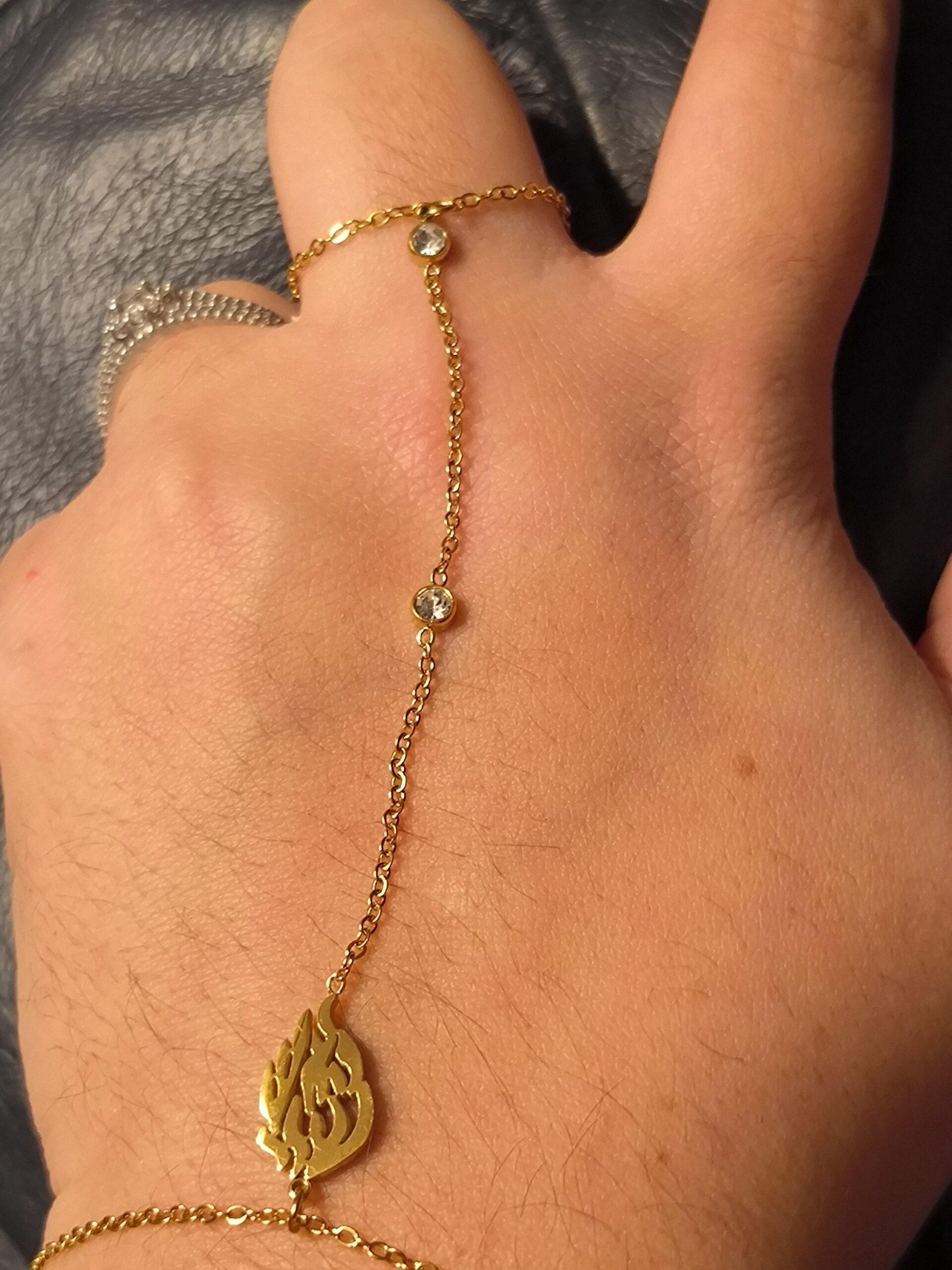 Bracelet chaine flamme Nahman
