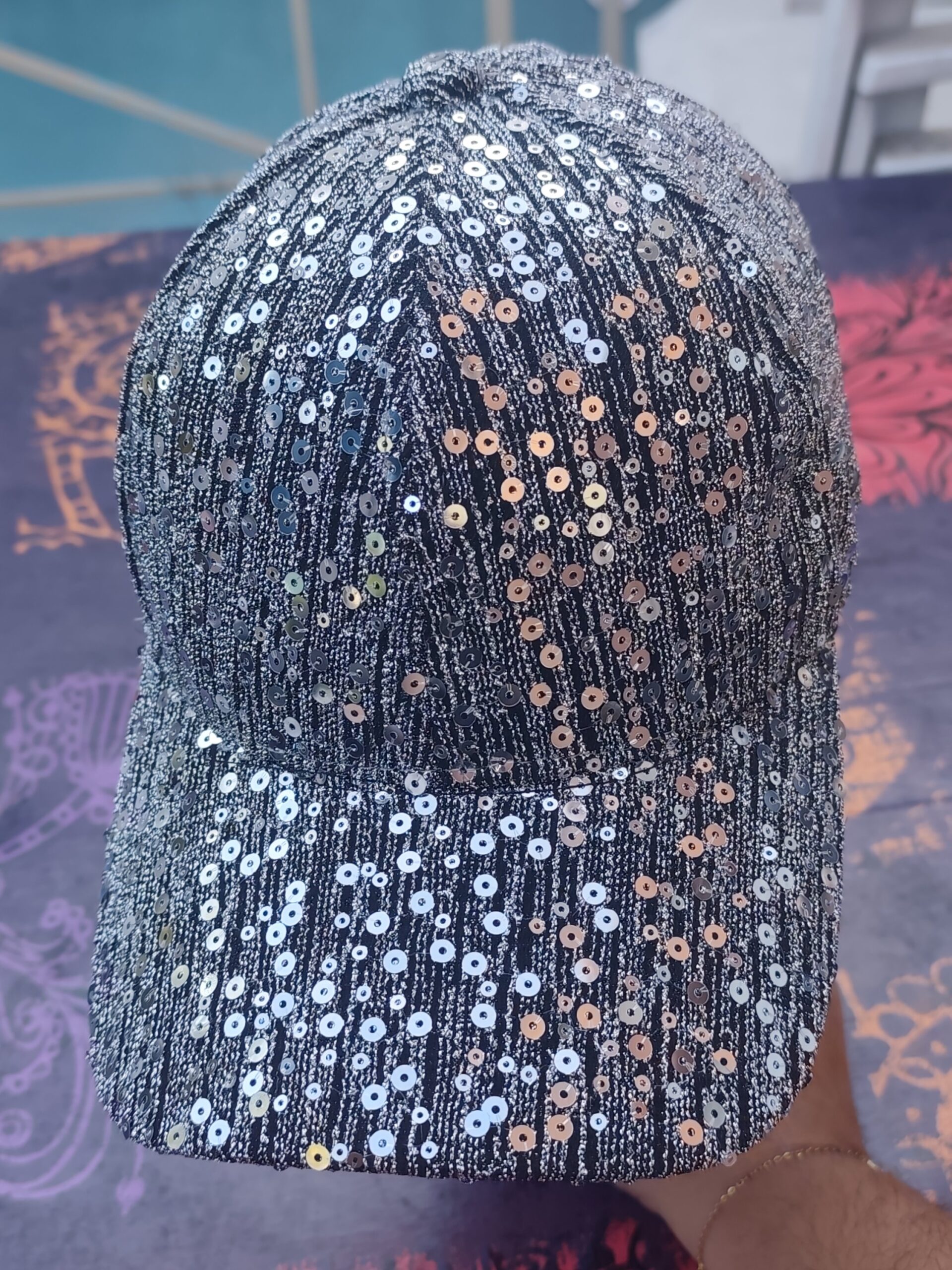 Casquette sequin