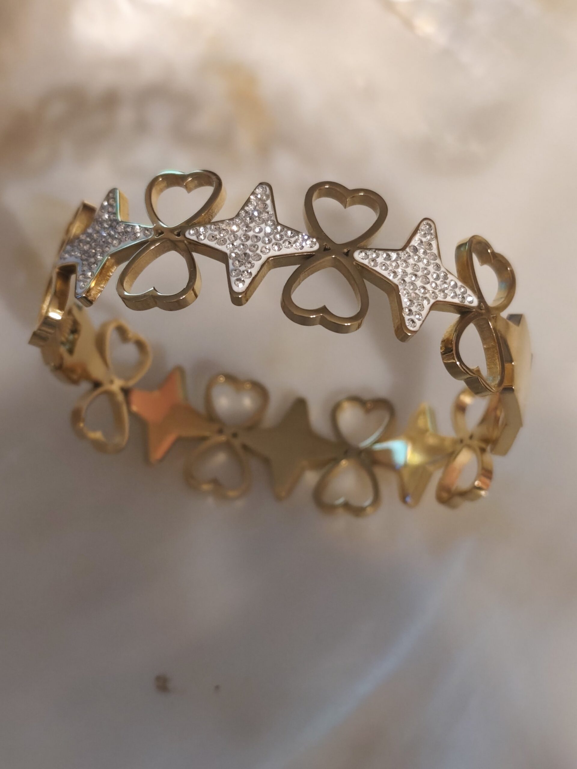 Jonc coeur étoile